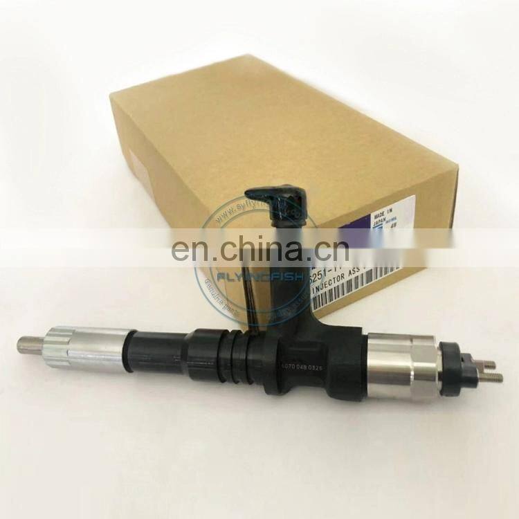 Genuine 6D125 engine fuel injector 6251-11-3100 for excavator PC400-8 PC450-8