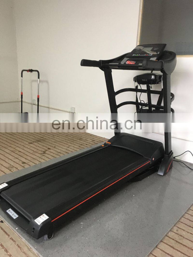 Multifunctional DC 3.25HP Blue Screen Display Calories Heart Rate Stay Healthy Running Machine Home Use Treadmill