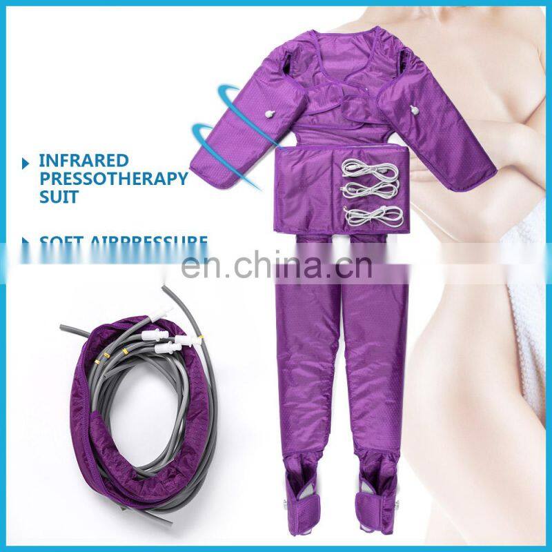 2018 Hot sale pressotherapy air pressure massage linfrared lymphatic drainage body slimming detoxin machine