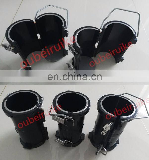 Dia.100x200mm Detachable Concrete Plastic Cylinder Moulds
