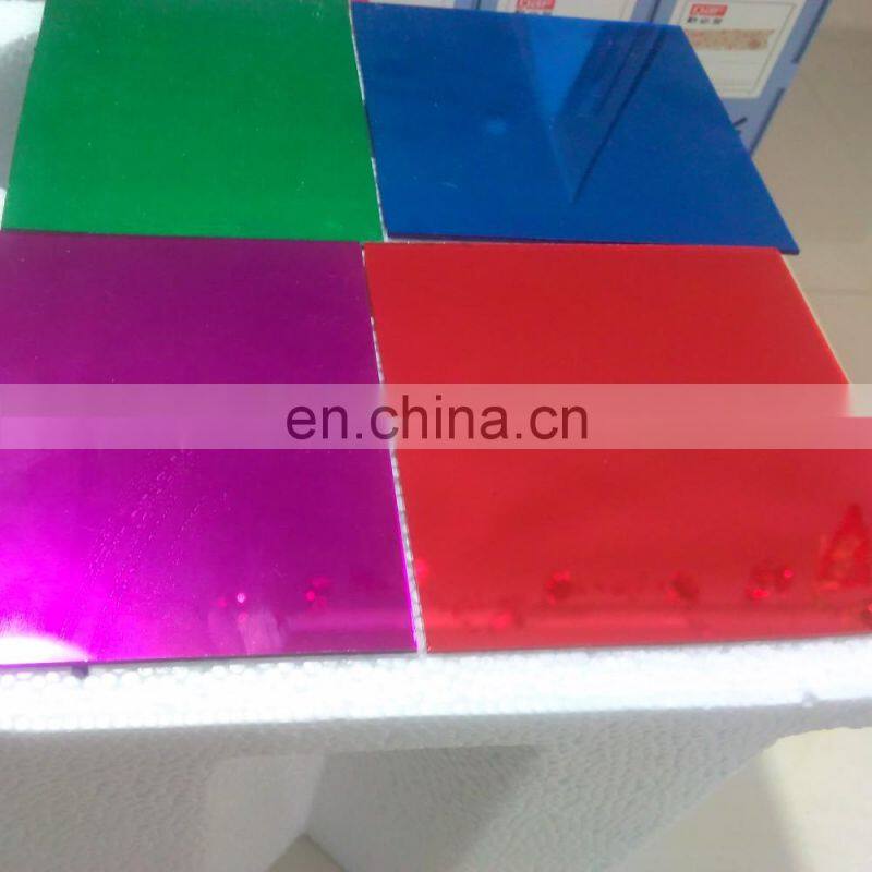 Titanium coating color mirror