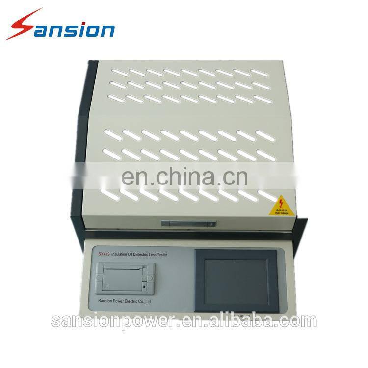 Transformer Insulation Oil Dielectric Loss Angle Tester