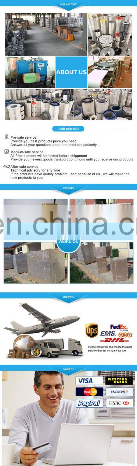 heavy truck air filter element 11110022 11110023