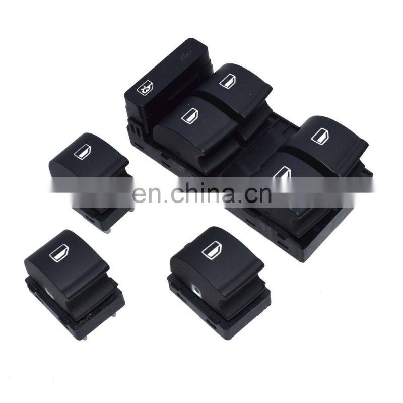 Driver Master Window Lifter Switch Set For Audi A4 Quattro S4 02-08 8E0959855,8ED959851