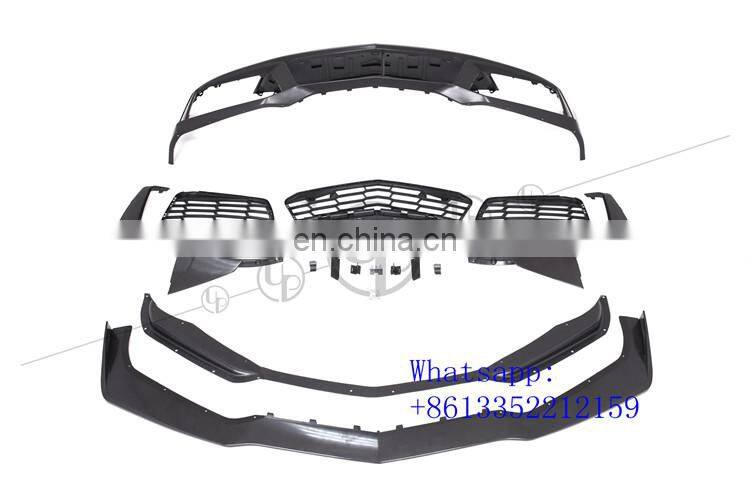 2018year C7 front bumper fit for C7 ZR1 style bodykit pp material bumper