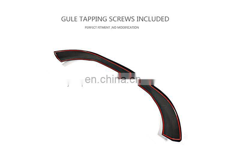 Black PU W447 Front Lip for Mercedes Benz Vito Class W447 V250 16-18