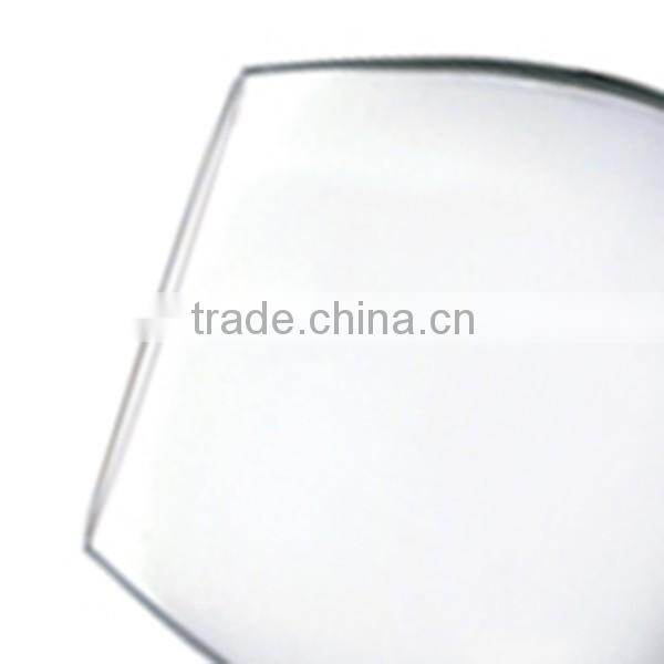 Handmade mouth blown transparent big wine glass bottle