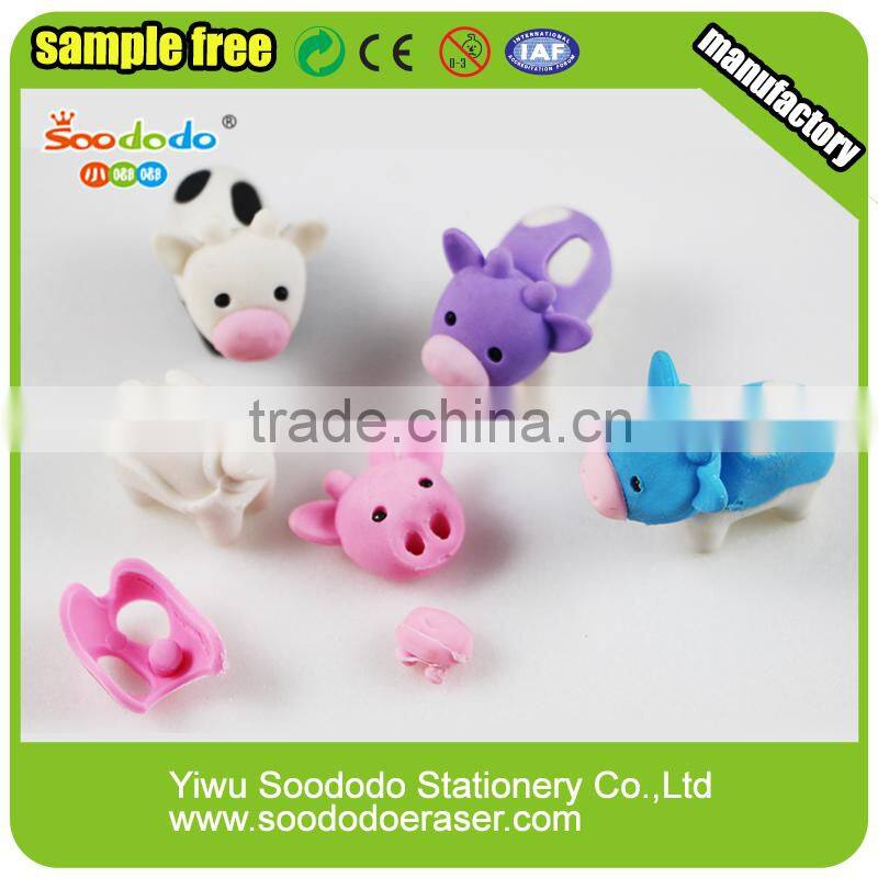 Novetly product cat soft eraser chinese stationery