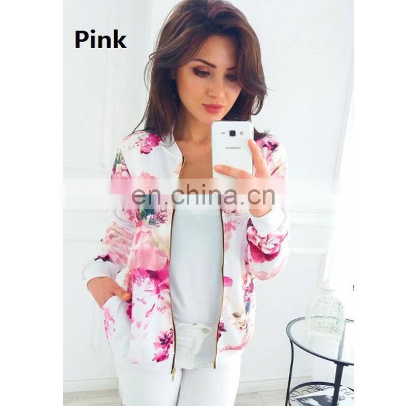 Manufacturers wholesale plus size women's spring and summer thin 3D printing long-sleeved sweater pricing jacket