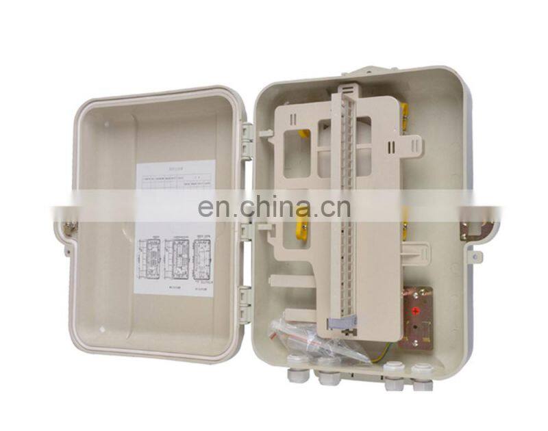 MT-1411 PLC type 16 core box 16 fibers fiber optic nap box fiber optic cable joint box