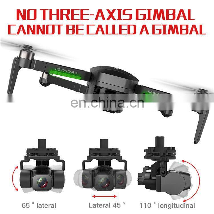 Professional 5G WIFI 4KM FPV RC Brushless Drone 4K GPS 3-Axis Gimbal Detachable Filter Camera Panorama Photography Mode RTF Gi