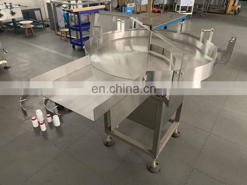 Bottle unscramble turntable