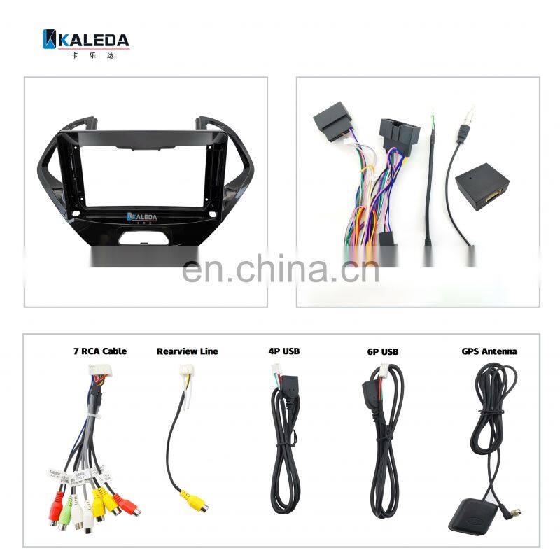 KALEDA Frame Hight Quality Car Radio Cable Harness canbus Stereo Panel Installation Trim Kit Frame