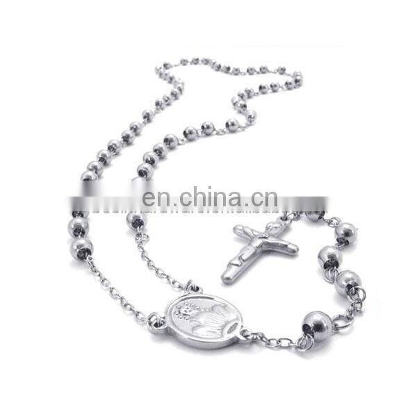 Fashion High Quality Metal Manual Stainless Steel Rosary Ball Chain