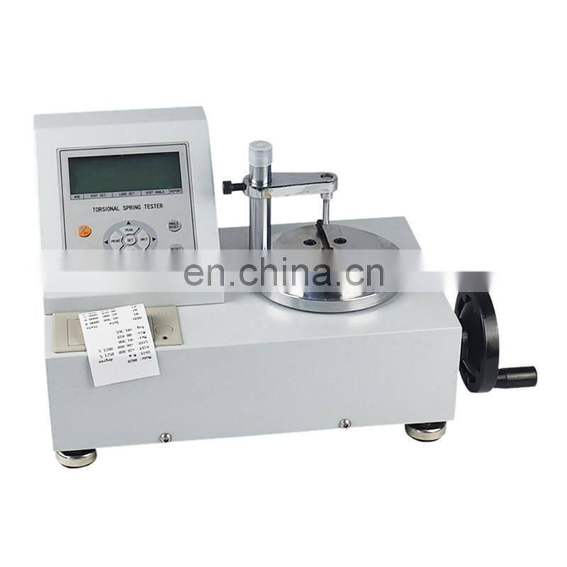 High precision automatic digital torsion spring tester