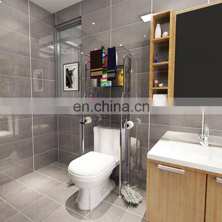 Sell like hot cakes toilet rack shelf over toilet storage bathroom shelf storage lron painting save space