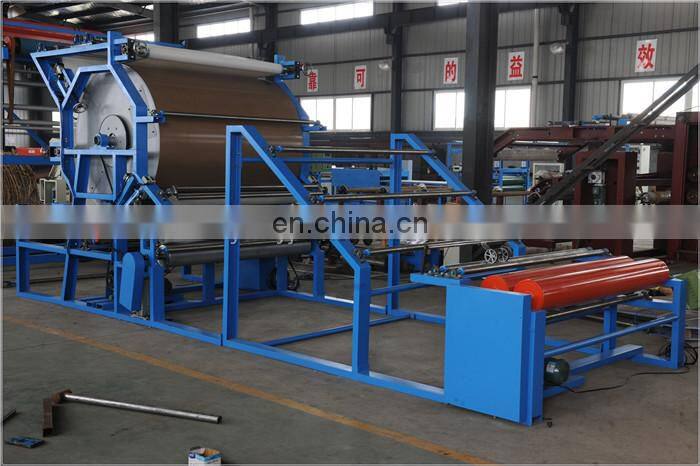 Fabric and foam laminating machine for shoe making