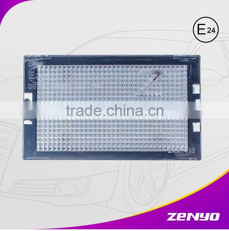 New Lowest factory price 2538SMD 6leds Landrover Led License Plate