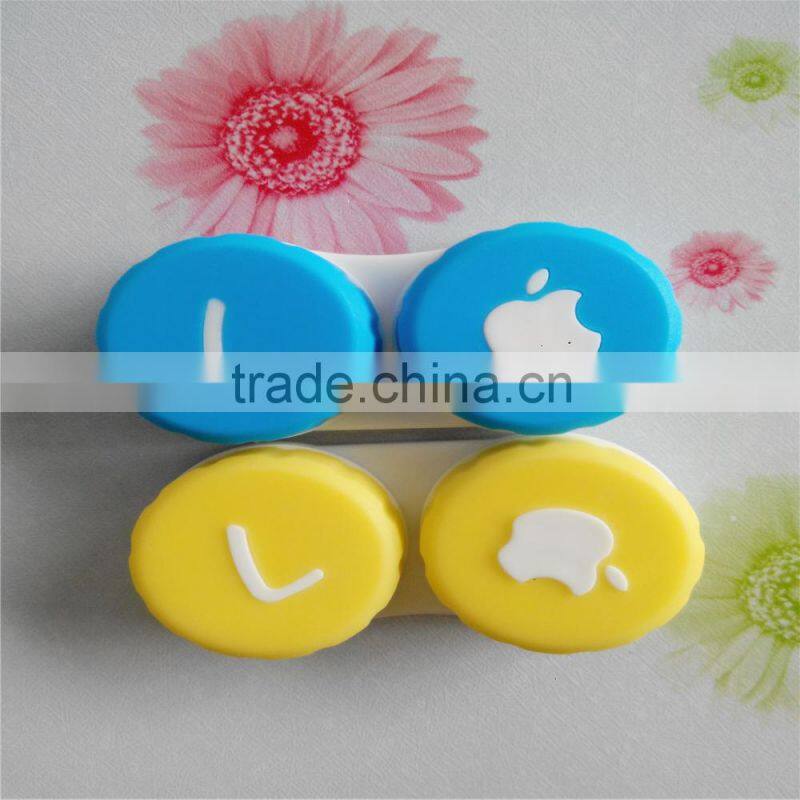 apple case contact lens & lens container