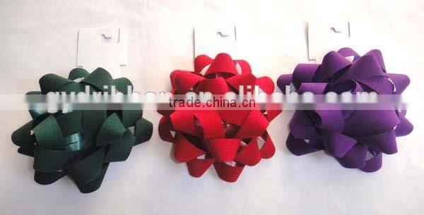 Red Satin Hongkong Pull Bow,Gaint Metallic Decoration Ribbon,Celebration Wedding Ribbon Bow,well use on any possible occassion