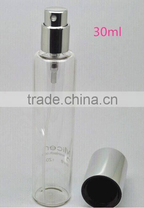 30ml aromatherapy glass atomizer,cosmetic perfume glass spryaing bottle