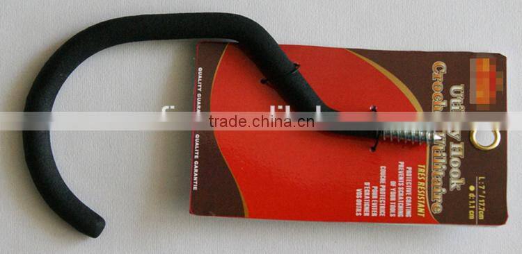 Utility steel metal hooks dip coating PVC coating NEW PROMOTIONAL