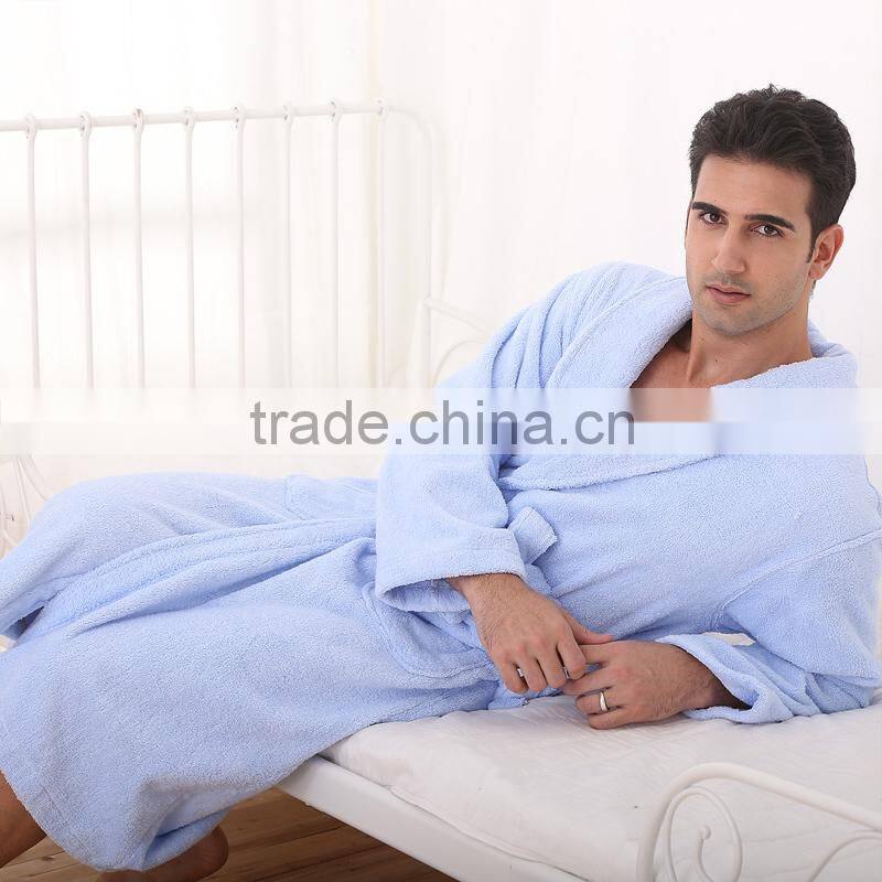 100% cotton bathrobe/ comfortable bathrobe/ couples bathrobe/