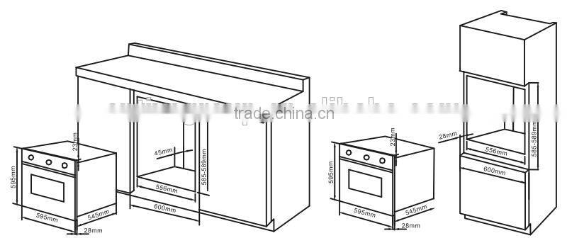 new style pizza oven gas used for sale