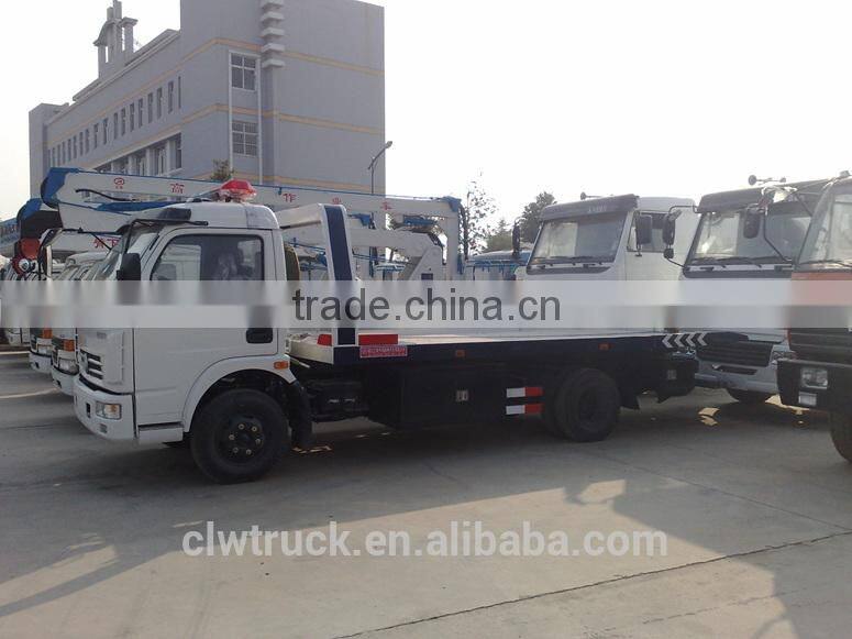 2015 Dongfeng small 4X2 tow truck for sale,5t tow truck in Peru