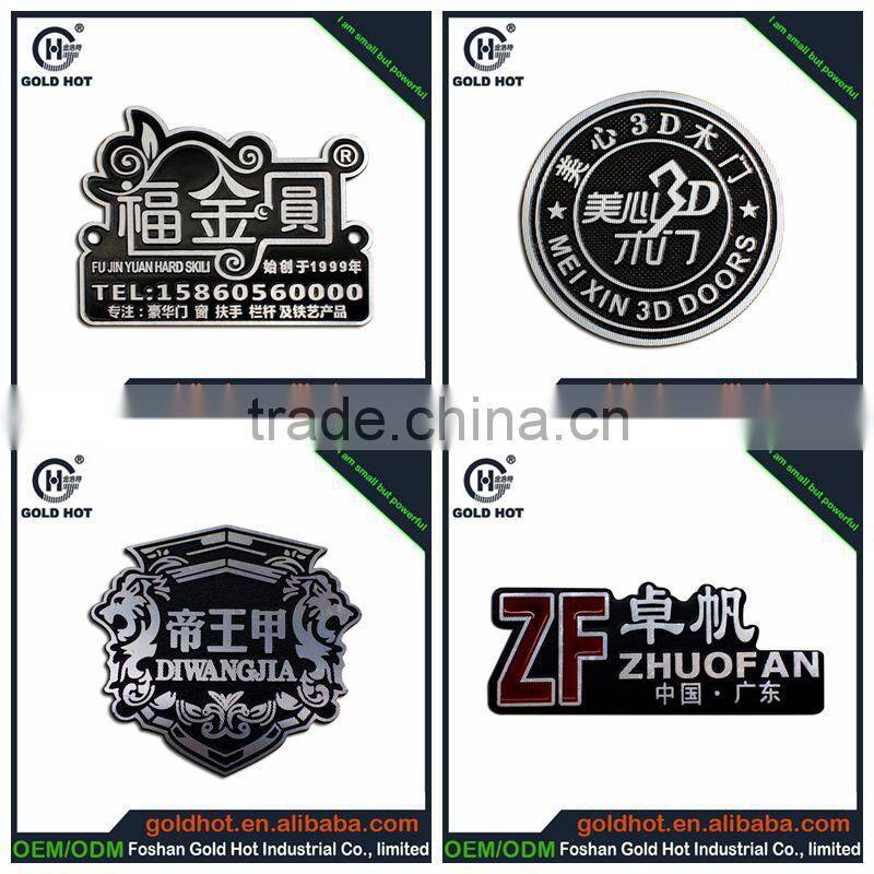 Thin metal nickel foil sticker,custom metal letter sticker mobile phone,electric appliances