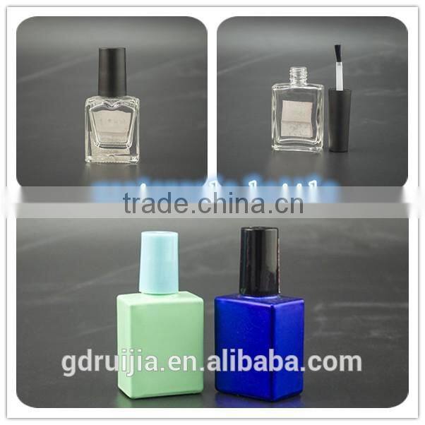 Free sample---clear glass nail polish bottle wholesale from Ruijia