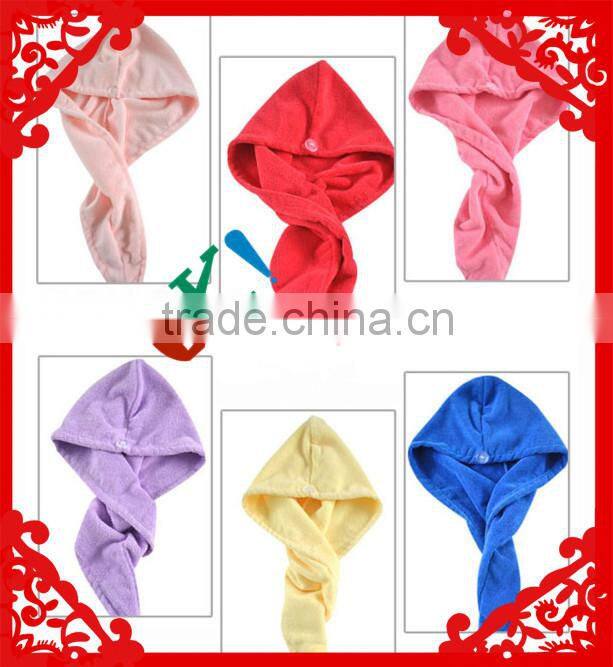 Necessary microfiber hair drying caps product