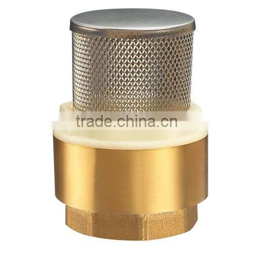 HR6020 brass plastic core /brass core check valve