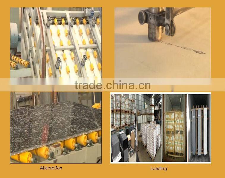 Splendid yellow granite one piece bathroom sink and countertop