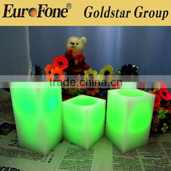 2016 new style led wedding decoration wax candles lights