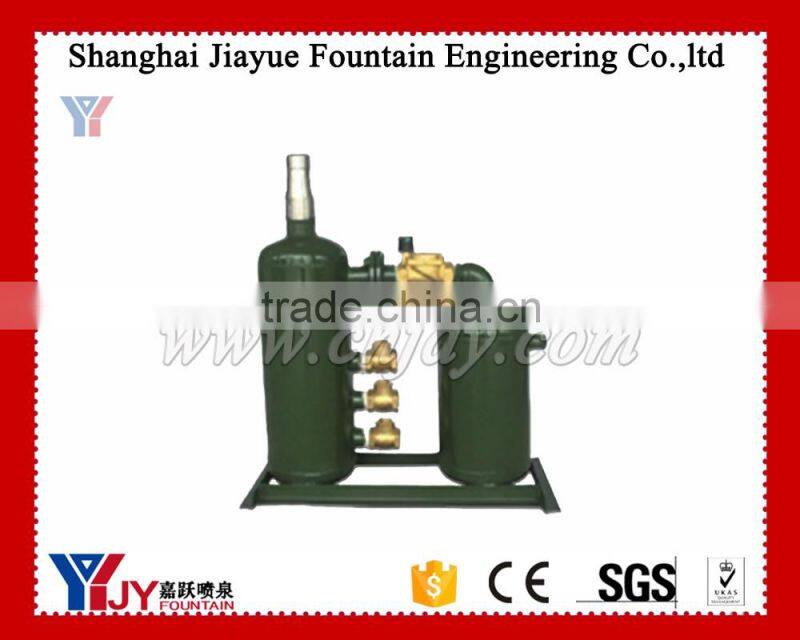 Musical gas explorsion fountain nozzle