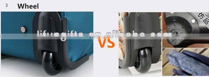 2016 New large capacity folding portable travel bag on wheels