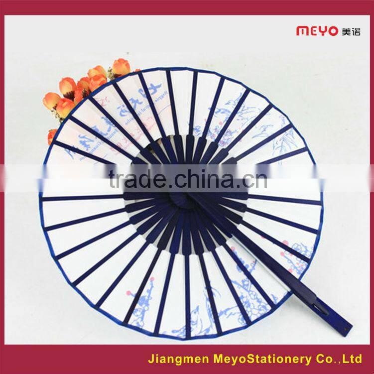 2015 Decorative Gift Bamboo Round hand fan for business present