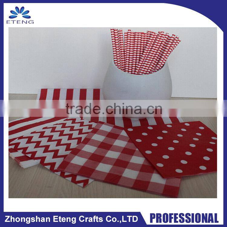 Wholesale gifts thick paper napkins with made your own logo