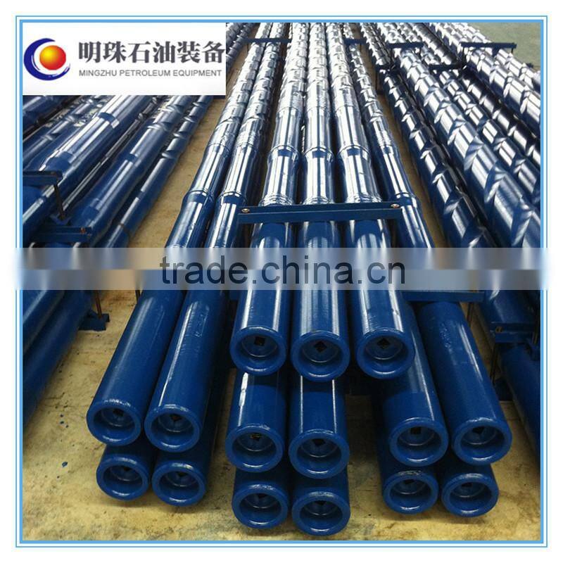 Cylindrical, Spiral,Nonmagnetic API SPECT Drill Collar for oilwell from Dongying China