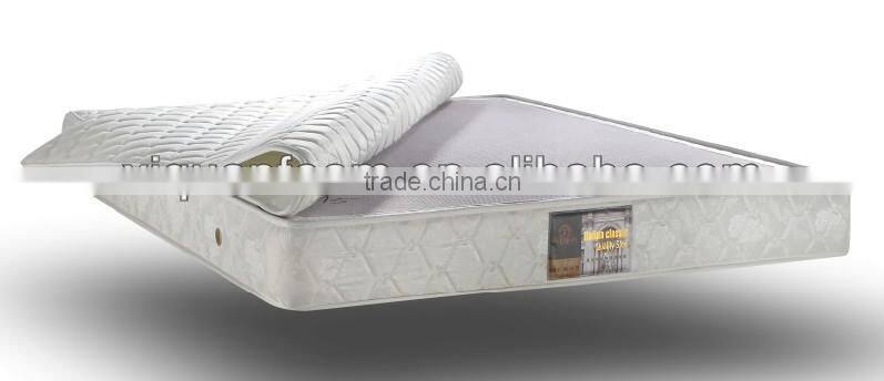wholesale price high quality king size bonnell spring mattress with Coir fiber