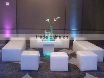 Half-circle white backrest wedding sofa XW1018