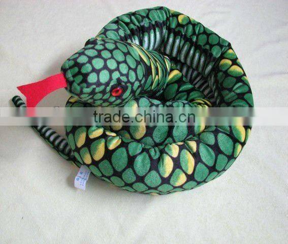 Realistic 280cm plush toy snake
