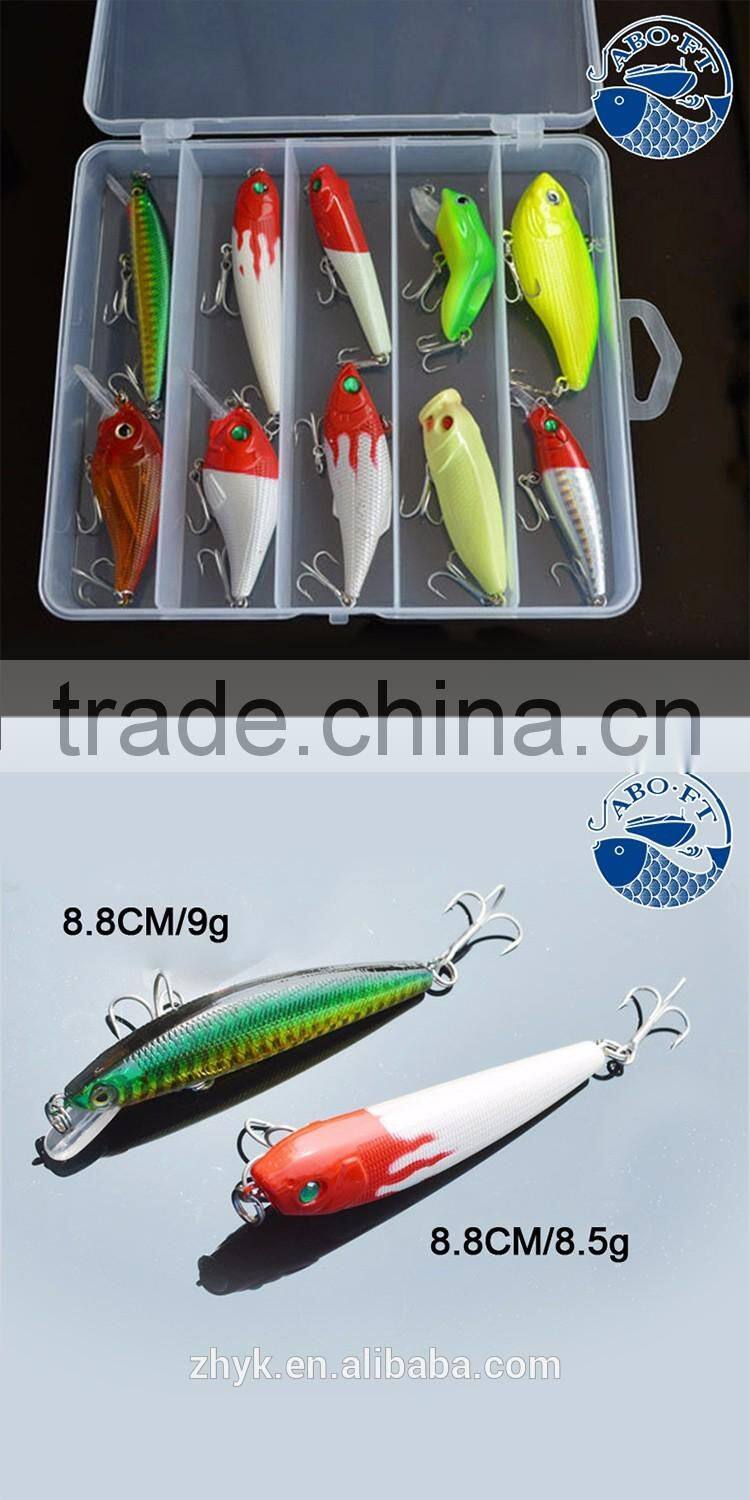 2016 wholesales price best sell Minnow popper pencil fishing lure