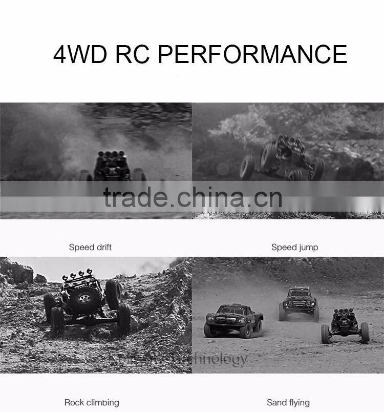 High speed rc car toys with 4WD 2.4G car rc caterpillar