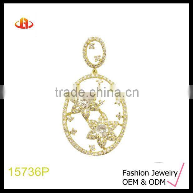 gold plated pendant,latest silver pendant