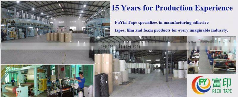 0.14mm Thickness Nameplate Bonding Double Coated Tissue Tape
