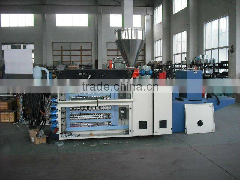 SJSZ92 twin screw extruder for waste plastic PP/PE recycling&washing