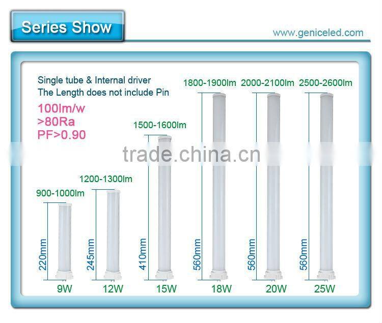 GY10q LED FPL lamp, 4pins LED FPL replacing fluorescent FPL lamp