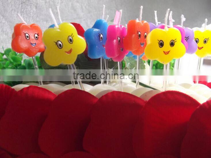 Cloud Star Moon shaped Fancy party birthday candles